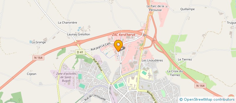 localisation de l'entreprise ANTANO à LOUDEAC
