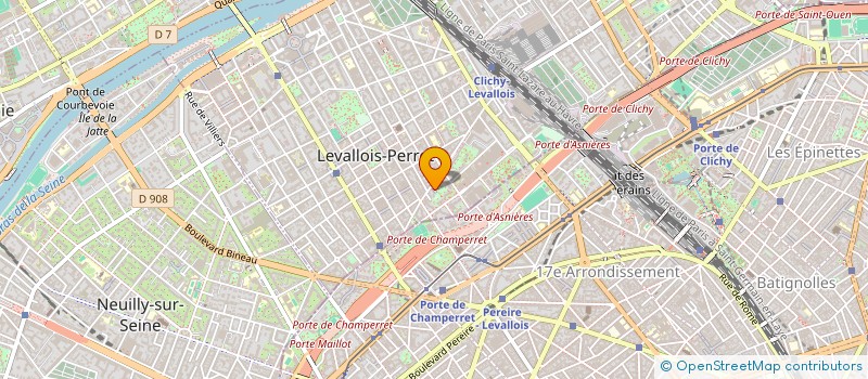 localisation de l'entreprise ANTAR FRANCE à LEVALLOIS PERRET