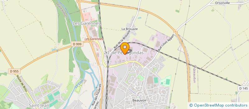 localisation de l'entreprise ANTARA à CHATEAUDUN