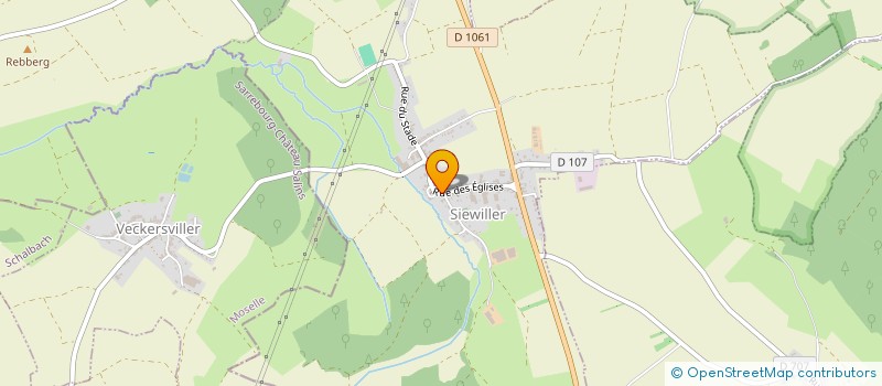 localisation de l'entreprise ANTARES à SIEWILLER