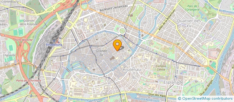 localisation de l'entreprise ANTARES à STRASBOURG