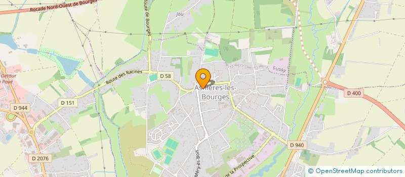 localisation de l'entreprise ANTARES à BOURGES