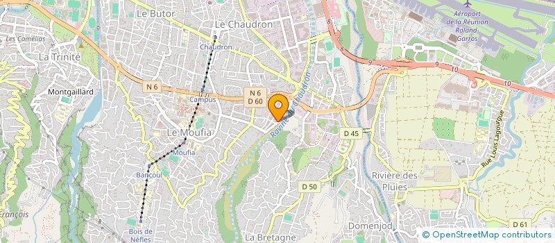 localisation de l'entreprise ANTARES à SAINT-DENIS