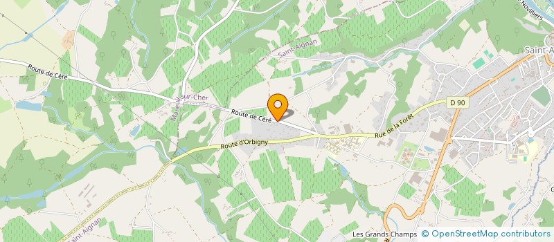 localisation de l'entreprise ANTARES  POUILLE