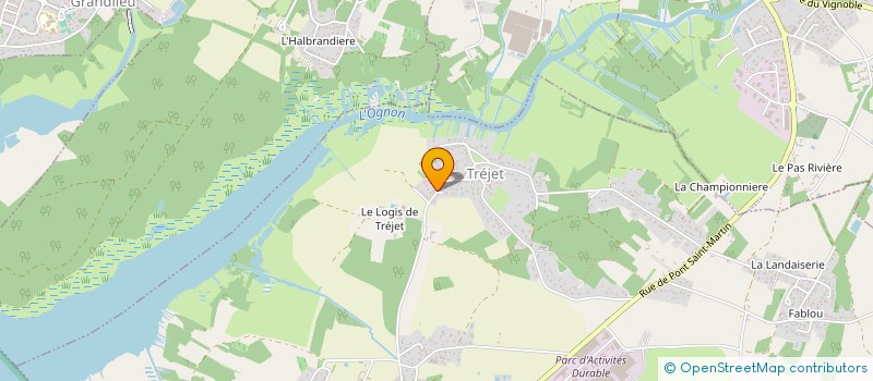 localisation de l'entreprise ANTARES  LA CHEVROLIERE