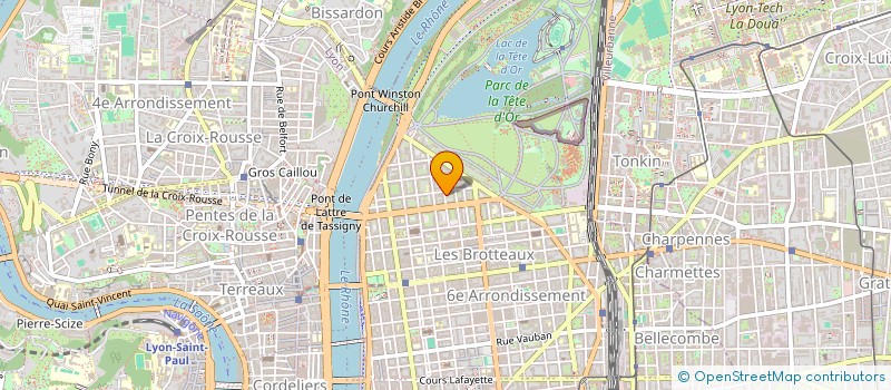 localisation de l'entreprise ANTARES  LYON