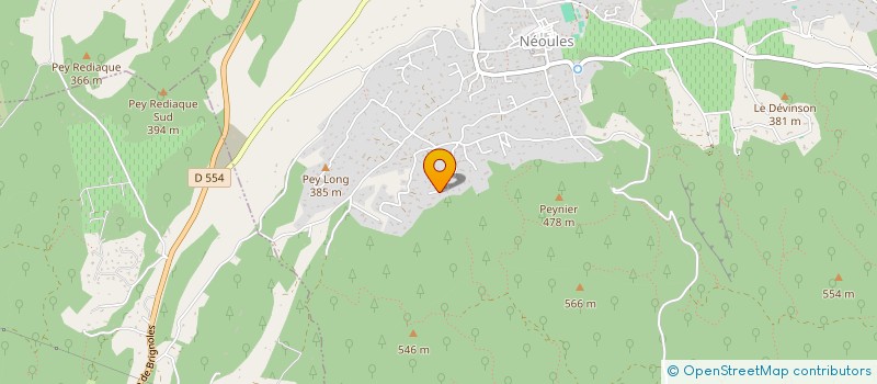 localisation de l'entreprise ANTARES AUTOMATISMES ET SERVICES à NEOULES