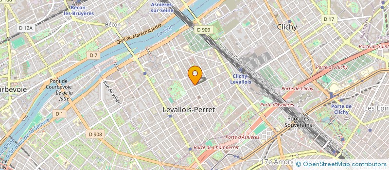 localisation de l'entreprise ANTARES DIAGNOSTICS HEALTHCARE à LEVALLOIS-PERRET