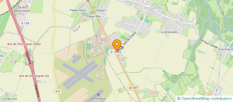 localisation de l'entreprise ANTARES DISTRIBUTION  LES GONDS