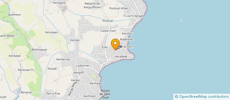 localisation de l'entreprise ANTARES F89  LOCTUDY