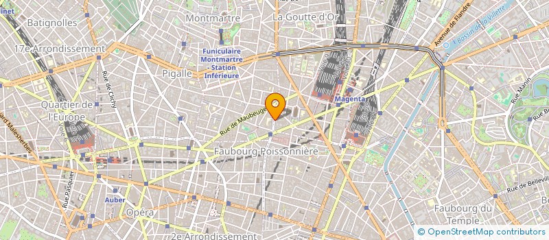 localisation de l'entreprise ANTARES SERVICE à PARIS