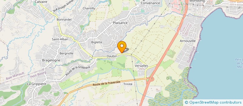 localisation de l'entreprise ANTARES WEST INDIES  PETIT-BOURG