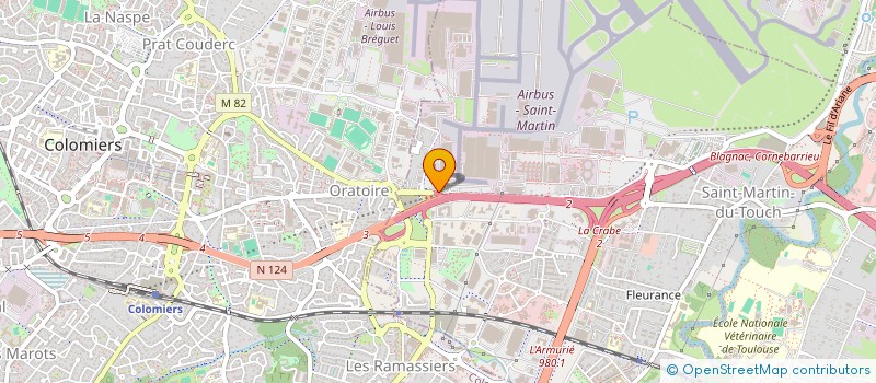 localisation de l'entreprise ANTARES31 à TOULOUSE