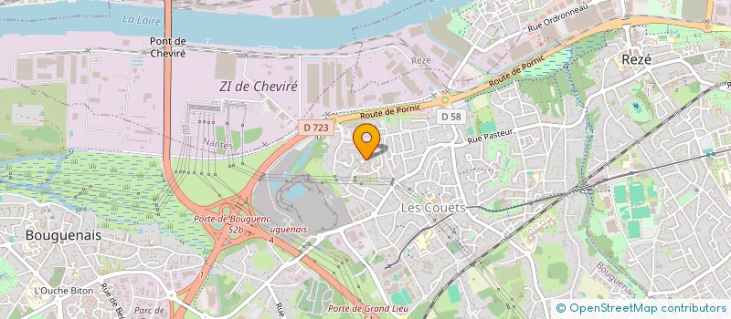 localisation de l'entreprise ANTARI TRANSPORTS à BOUGUENAIS