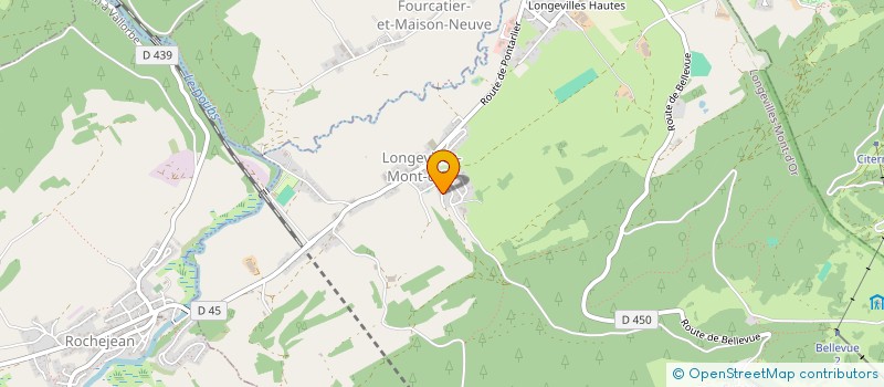 localisation de l'entreprise ANTARIS  LONGEVILLES-MONT-D'OR