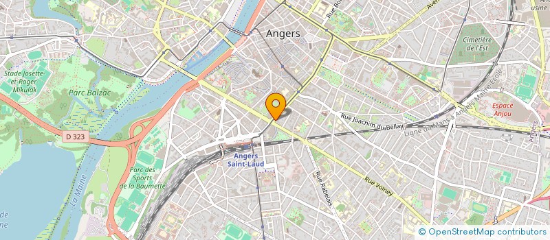 localisation de l'entreprise ANTARIUS AVOCATS  ANGERS