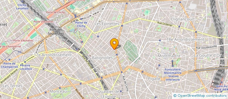 localisation de l'entreprise ANTARTIC  PARIS