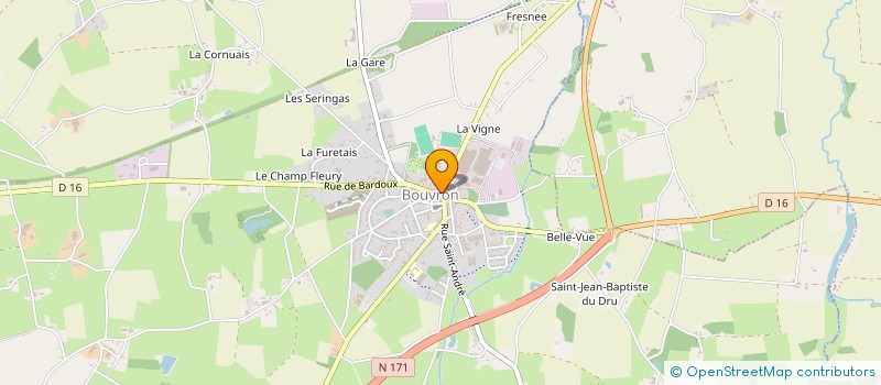 localisation de l'entreprise ANTAUREL  BOUVRON