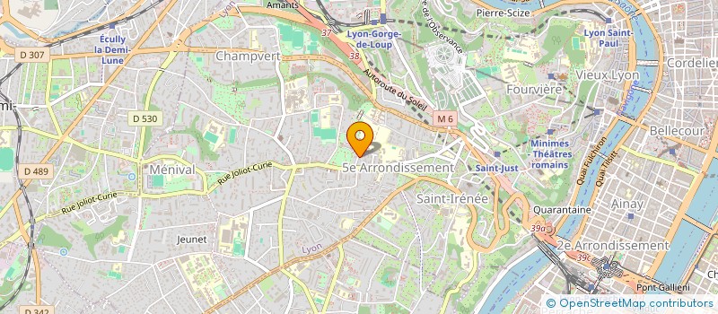 localisation de l'entreprise ANTAWEN à LYON