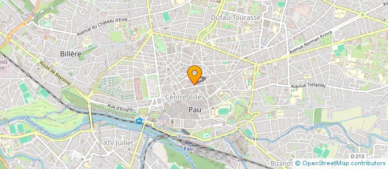 localisation de l'entreprise ANTCHA à PAU