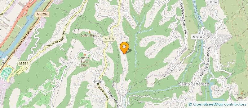 localisation de l'entreprise ANTE IRE  COLOMARS