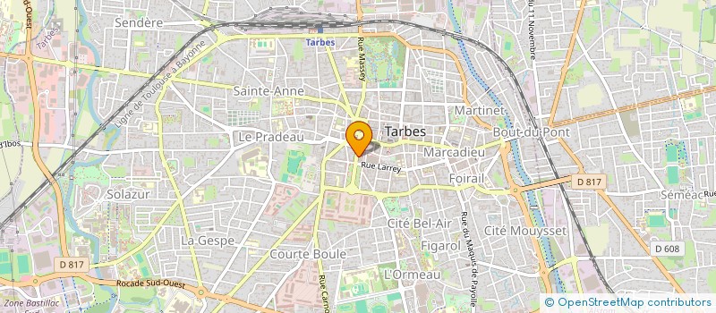 localisation de l'entreprise ANTE OEQUITAS  TARBES