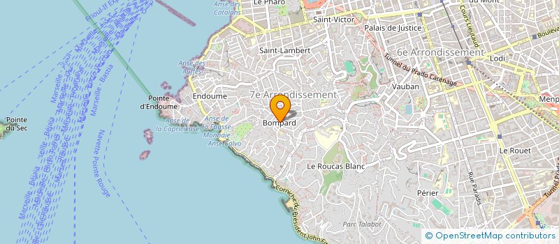 localisation de l'entreprise ANTEA à MARSEILLE