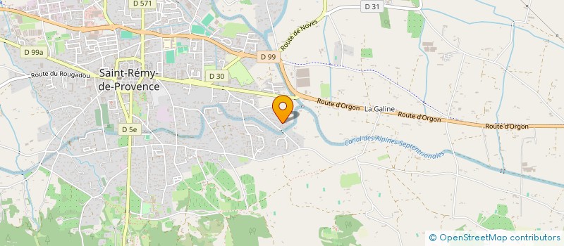 localisation de l'entreprise ANTEA  SAINT-REMY-DE-PROVENCE