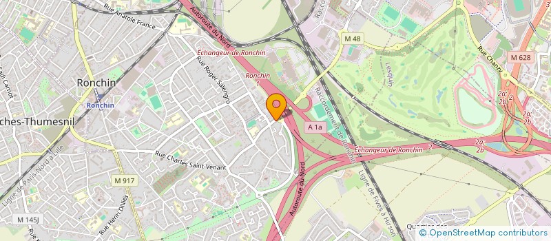 localisation de l'entreprise ANTEA SCRIPTA  RONCHIN