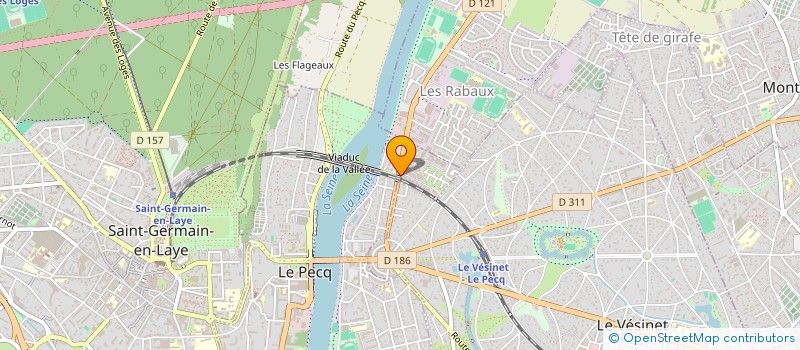 localisation de l'entreprise ANTEA SOLUTIONS à LE PECQ