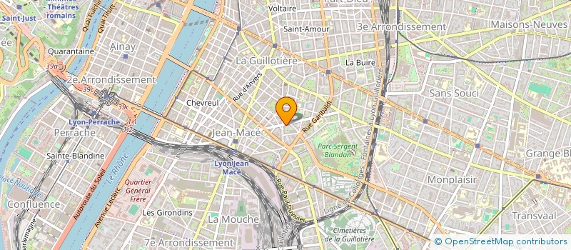 localisation de l'entreprise ANTECH  LYON