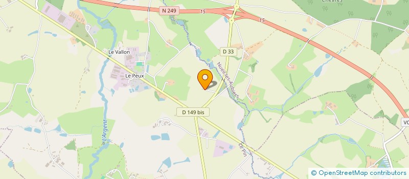 localisation de l'entreprise ANTEGA à LE PIN