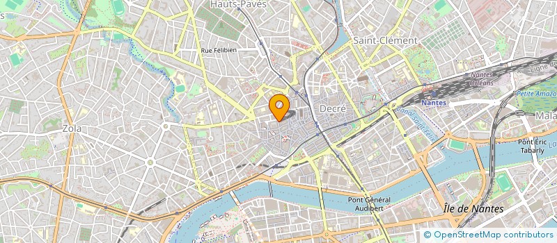 localisation de l'entreprise ANTEH à NANTES
