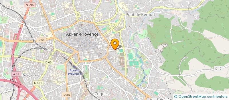 localisation de l'entreprise ANTEIA INGENIERIE à AIX-EN-PROVENCE