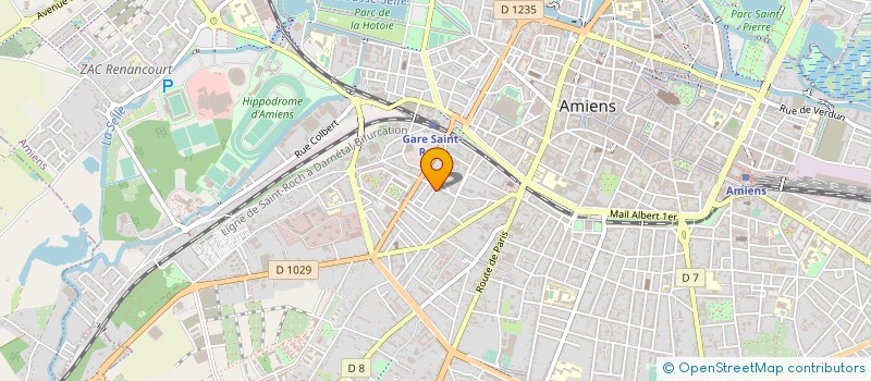 localisation de l'entreprise ANTEL  AMIENS