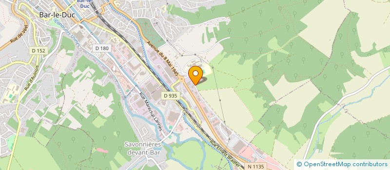 localisation de l'entreprise ANTELECT à BAR-LE-DUC