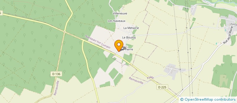 localisation de l'entreprise ANTELISE  NANTEAU-SUR-LUNAIN