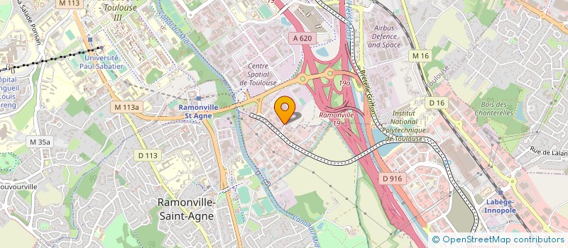 localisation de l'entreprise ANTELLIS à TOULOUSE