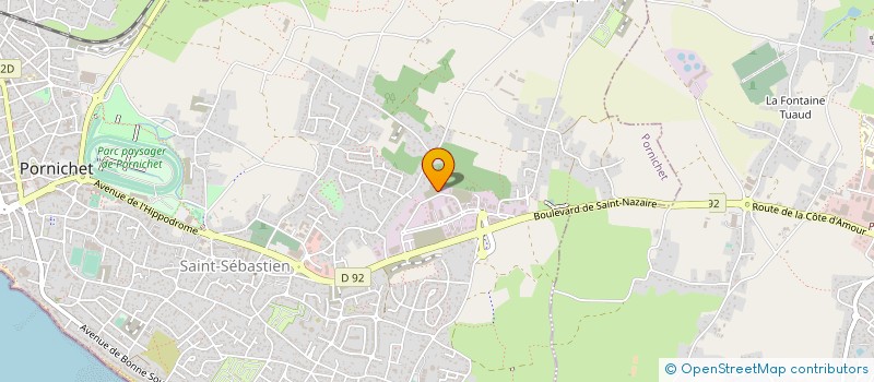 localisation de l'entreprise ANTELNET  LA BAULE-ESCOUBLAC