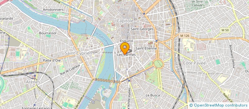 localisation de l'entreprise ANTELOPE OH  TOULOUSE