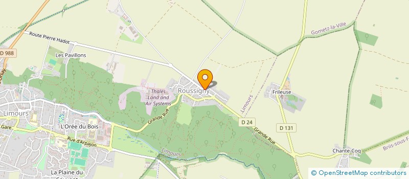 localisation de l'entreprise ANTENATAL  LIMOURS