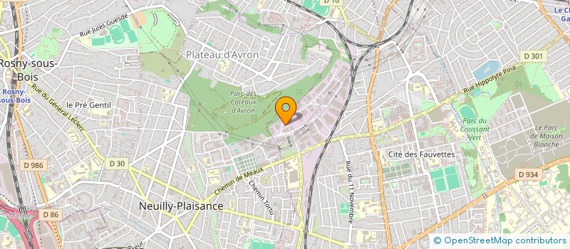 localisation de l'entreprise ANTENNE COMMUNICATION SERVICE à NEUILLY-SUR-MARNE