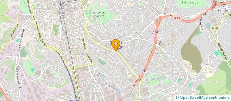 localisation de l'entreprise ANTENNE DE L ASSOCIATION PORTUGAL BUSINESS CLUB DE SAINT ETIENNE  SAINT-ETIENNE