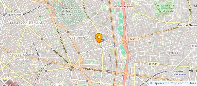 localisation de l'entreprise ANTENNE ELECTRICITE INTERPHONE  PARIS