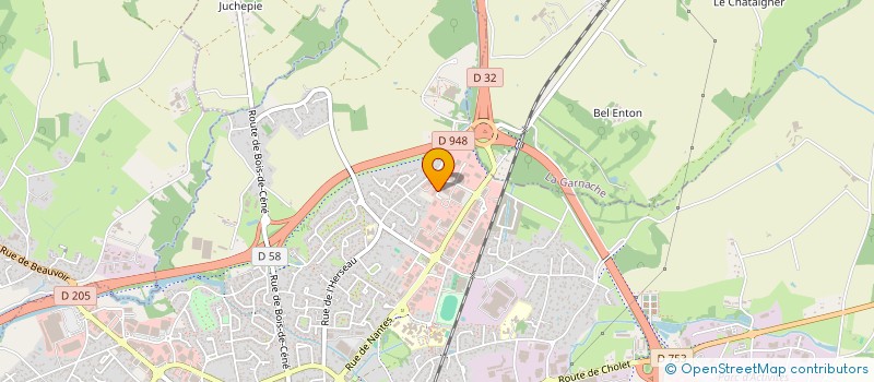 localisation de l'entreprise ANTENNE FABRIQUE COMMUNICATION  CHALLANS