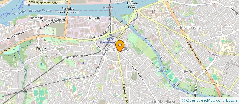 localisation de l'entreprise ANTENNE I-BOYCOTT NANTES à REZE
