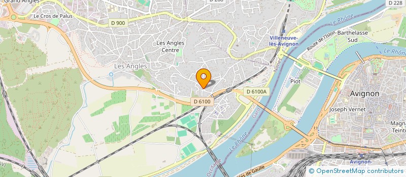 localisation de l'entreprise ANTENNE SATELLITE SERVICE à LES ANGLES