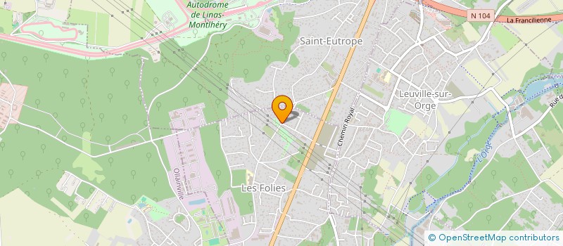 localisation de l'entreprise ANTENNES CONCEPTS MULTIMEDIAS à SAINT-GERMAIN-LES-ARPAJON