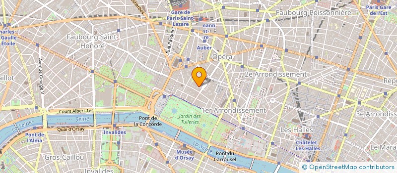 localisation de l'entreprise ANTENOR GROUPE FINANCES à PARIS