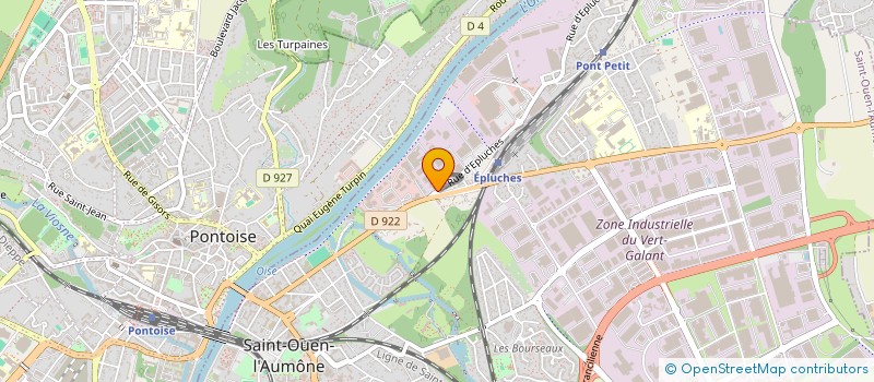 localisation de l'entreprise ANTEOL à SAINT-OUEN-L'AUMONE